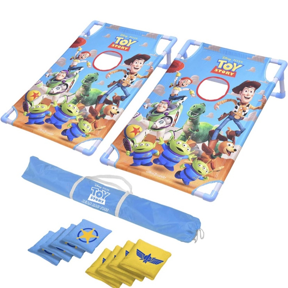 Toy story bean bag toss/cornhole. Brand new in box!